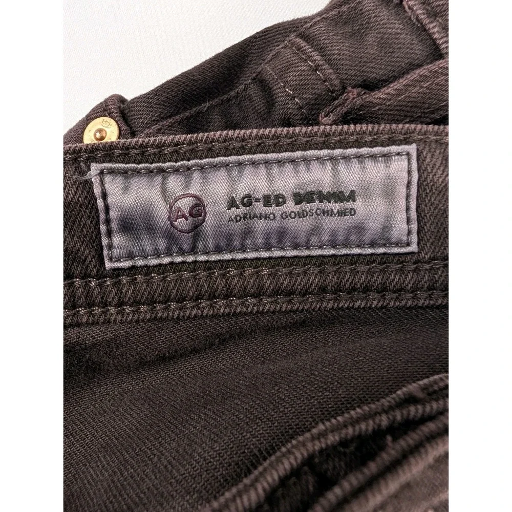 AG Adriano Goldschmied The Tellis Jeans Mens 36R Brown Modern Slim Fit Denim